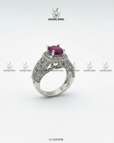 Anmol Halo Ring | ZAROSH JEWEL